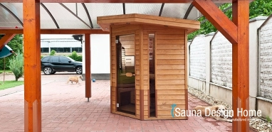 Idividuální venkovní sauna domek