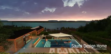 Projekty wellness sauna vířivka