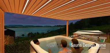 Sauna dům a vířivka Praha