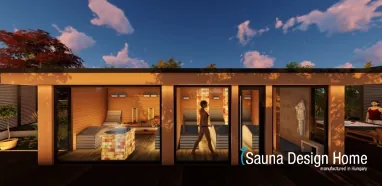 venkovní sauna