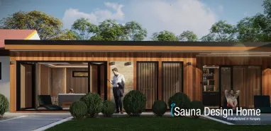 wellness saunový dům