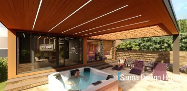 premiový sauna domek