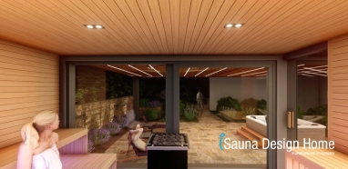 Stavba kombi sauny Stavba kombi sauny