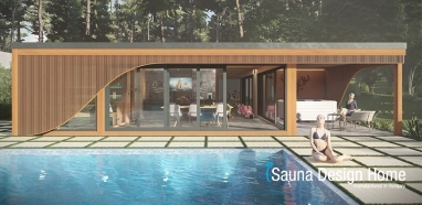 prémiový wellness saunový dům doma 