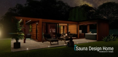 sauna dom a vírivka