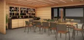 sauna dům s mnoha funkcemi 
