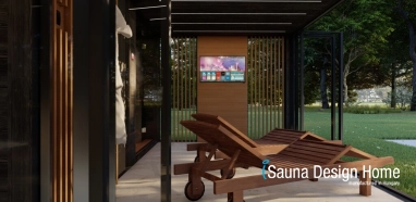 zahradní wellness sauna dům