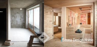 Wellness saunový dům, projektování a stavba