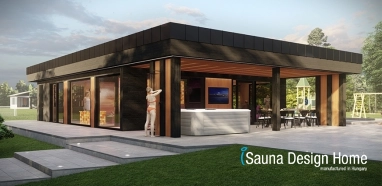 sauna wellness domeček na míru