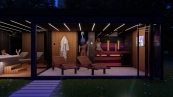 wellness sauna dům na míru