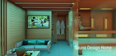 Sauna domek projekty