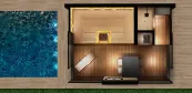 Wellness premium saunový dům Wellness premium saunový dům