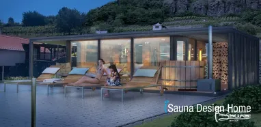 Sauna dům na ve vinohradnictví