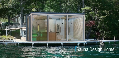 Moderní sauna dům pro loveckí svazu