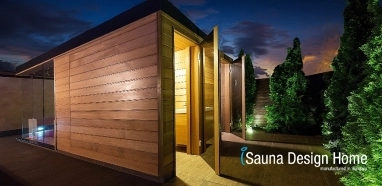 Saunový domek se sprchou a WC