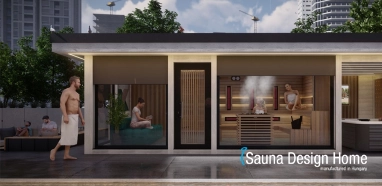 saunový dům