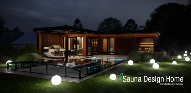 Wellness dům s venkovním bazénem