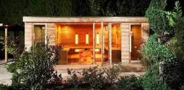 Vonkajší sauna wellness