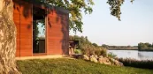 Komfortní saunový dům kombinovaná sauna Komfortní saunový dům kombinovaná sauna