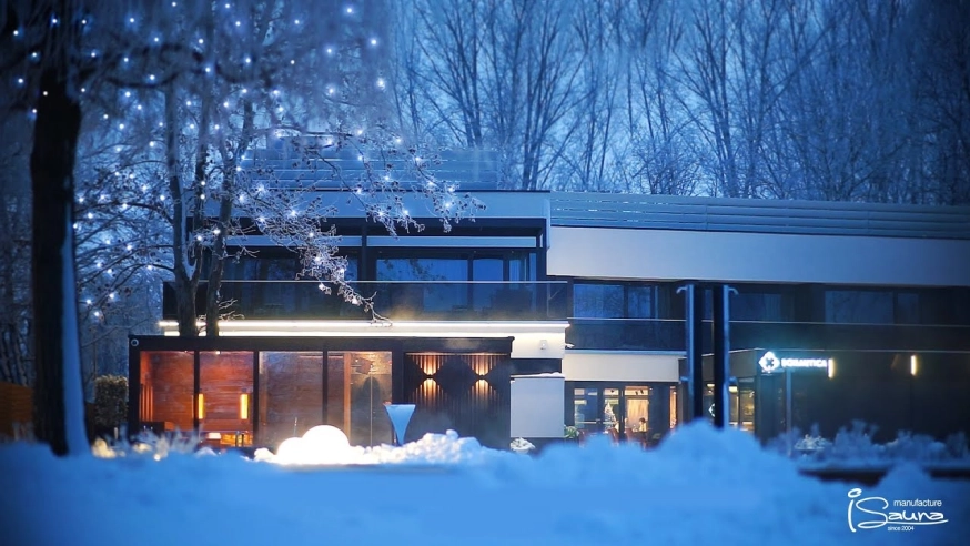 Wellness sauna domek