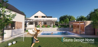 wellness sauna záhrada