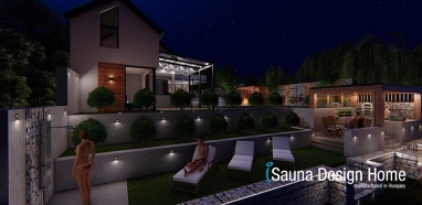 vizualizace wellness zahrady