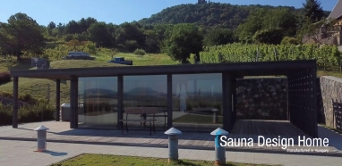 Luxusný sauna dom 