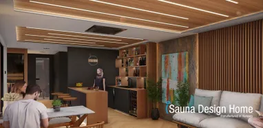 jedinečná designová stěna