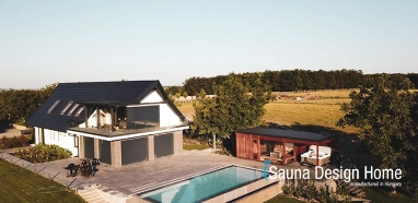 Externí sauna dom na míru