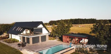 Externí sauna dom na míru