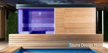 Moderní finská sauna