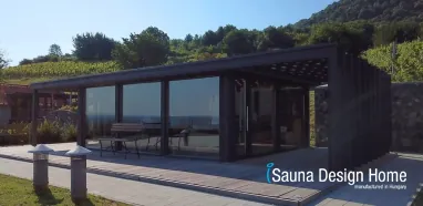 wellness sauna dům 