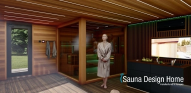 sauna dom s odpočívárňou