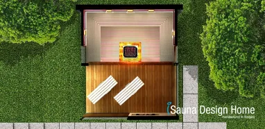 Finská sauna a infrasauna v jedné saune