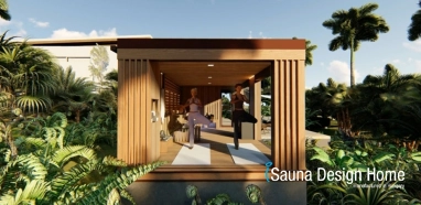 Jogovanie v sauna dome