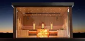 sauna domek Lugano