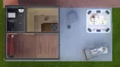 zahradní sauna wellness