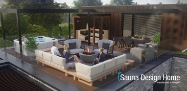 premiový sauna dům na míru