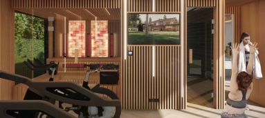 Návrh a výroba sauny a wellness, soukromé exkluzivní posilovny 