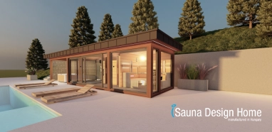 luxusní design sauny