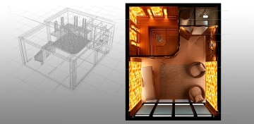 Wellness sauna domeček s himálajskou solnou terapií