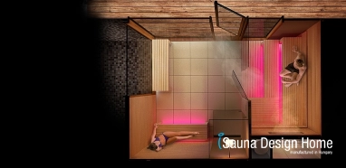 Wellness sauna s finskou saunou