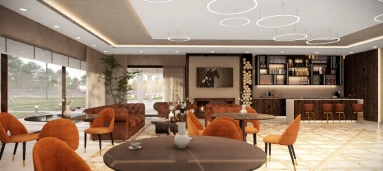 Interiérový dizajn jazdeckého areálu