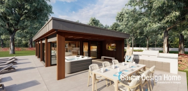 Horizont wellness boční pohled