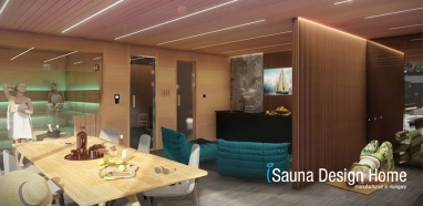 rodinný wellness saunový dům