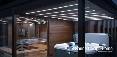 venkovní sauna domek Balaton