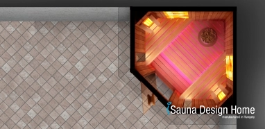 Finská sauna do zahrady