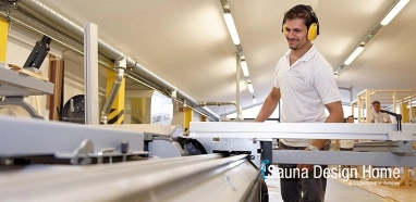 Stavba venkovní sauny 