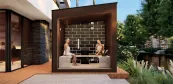 venkovní sauna