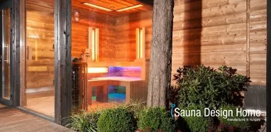 Sauna dům do zahrady